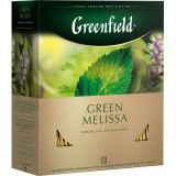 Чай зеленый Гринфилд Мелисса 100 пак.